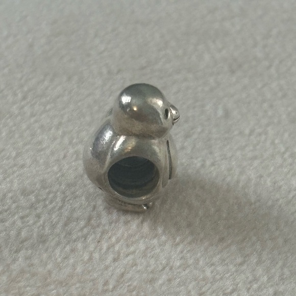 Pandora Penguin Smooth Head Charm Bead 790423 RETIRED - Picture 5 of 6